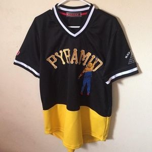 Black Pyramid Baseball Jersey